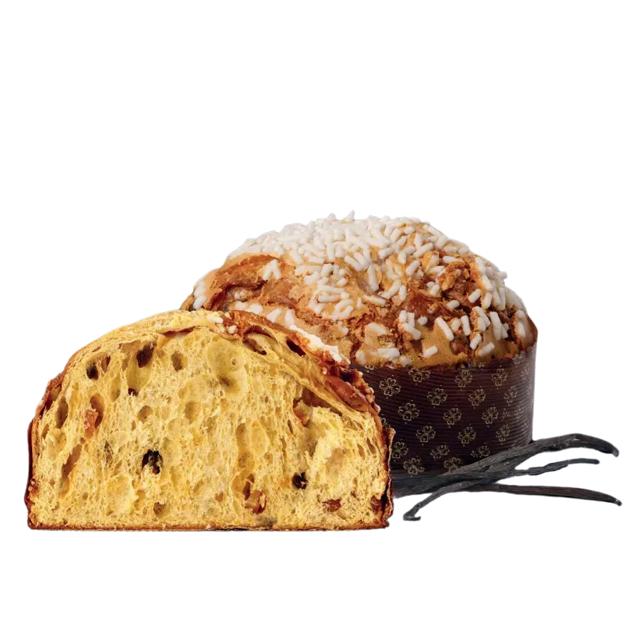 Raisin & Almond Panettone Cake